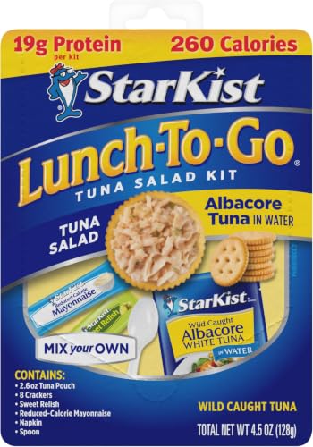 Image of StarKist Lunch-To-Go Albacore Mix Your Own Tuna Salad, 4.5 Ounce Kit, 5 Pack