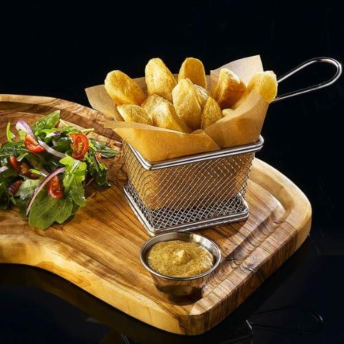 Mini Chip Serving Baskets (Set of 4) Amazon.co.uk Home & Kitchen