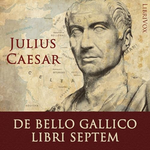 Page de couverture de De Bello Gallico Libri Septem by Gaius Julius Caesar (Latin).