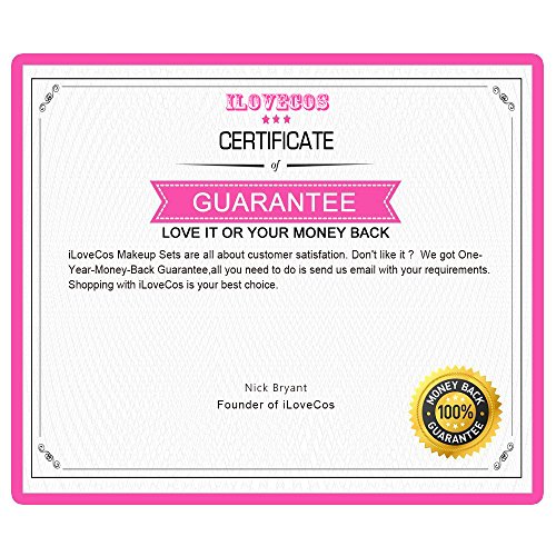 ILoveCos Set Pennelli Make Up Trucco Spugna