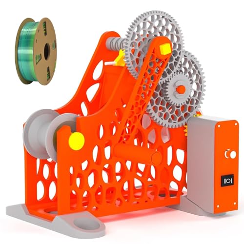 Rebobineuse de filament pour imprimante 3D avec système de guidage anti-enchevêtrement