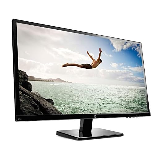 HP 27wm - Monitor de 27" con altavoces (IPS LED, FHD 1920 x 1080, 16:9, 75Hz) negro
