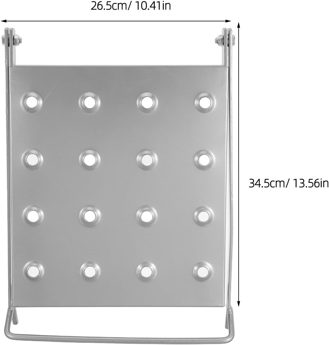 Removable Tool Tray: Iron Ladder Accessory Platform - Non-Slip Folding Step Attachment for Painters Workshop Cleaning Home Improvement Supplies