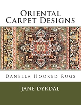 Paperback Oriental Carpet Designs: Danella Hooked Rugs Book