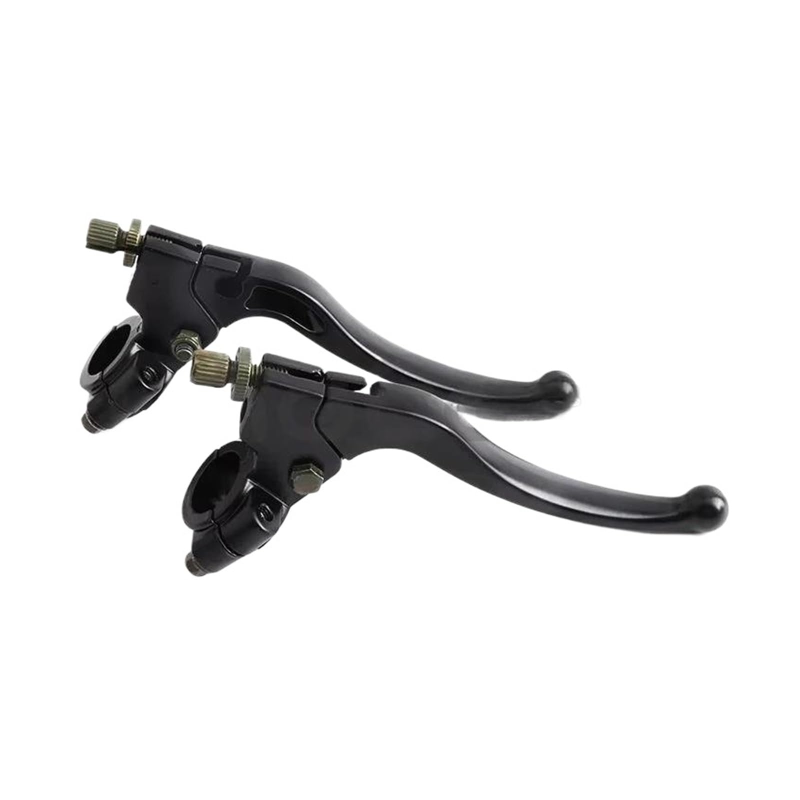 HONGSHIZI Handlebar Brake Clutch Lever 22mm Motorcycle Front Clutch Lever Frame Clamp Bracket Clutchs Levers Brake Lever(1 Pair)