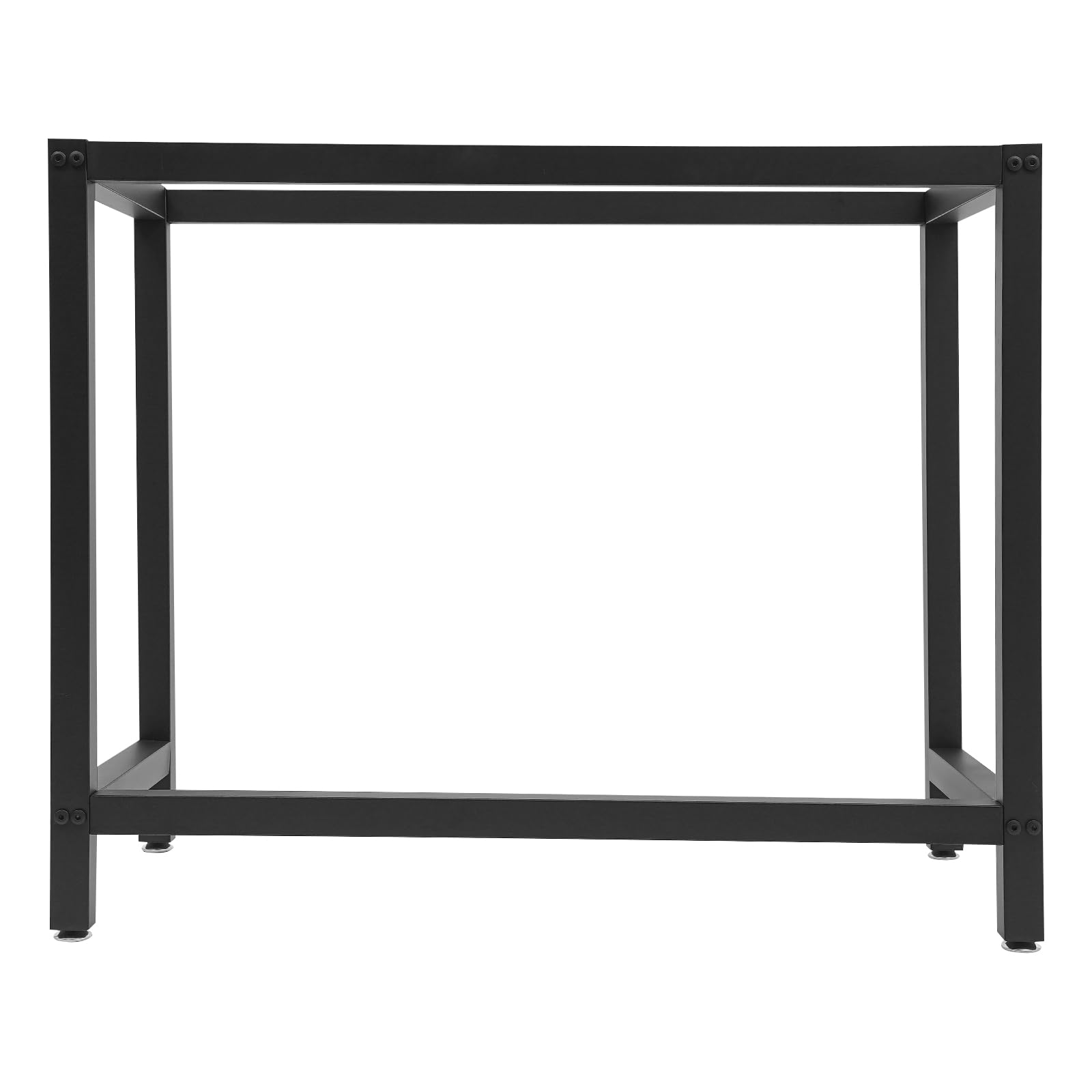 Struttura per banco da lavoro, 100 x 50 x 80 cm, portata fino a 100 kg, in acciaio, per tavoli come marmo e vetro
