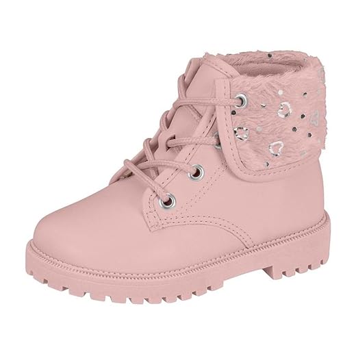 Bota Infantil Molekinha Coturno Tratorado