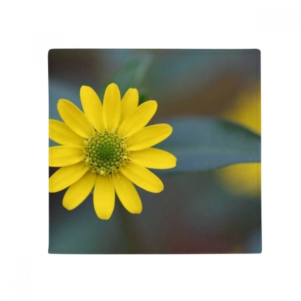 Tapis chrysanthème en polyester filé multicolore de qualité