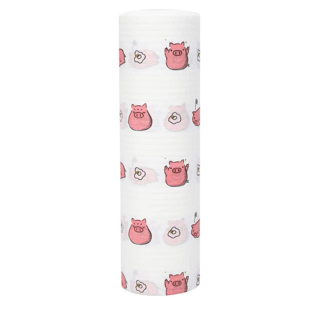 Oil-absorbing and Water-absorbing, Disposable Washing Cleaning Cloth Towels Kitchen Towel Wiping Cloth for Kitchen, Home, Party, Cleaning Tableware, Etc