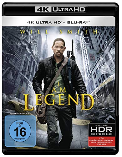 I Am Legend (4K Ultra-HD + 2D-Blu-ray) (2-Disc Version) [Blu-ray]