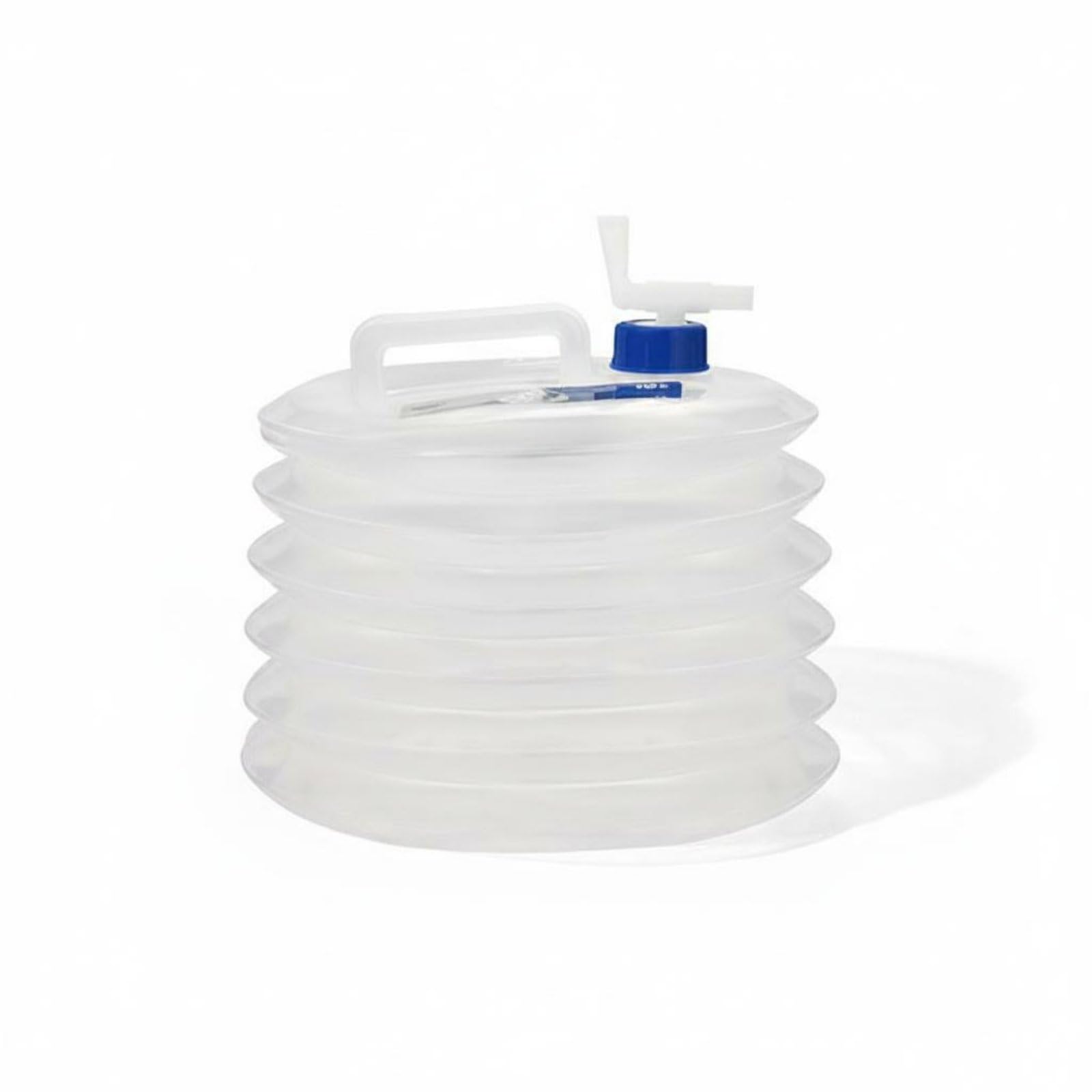 Lightweight Water Container with Faucet Reusable Foldable Water Container Leak-Proof Equipment Spigot for Outdoor, Road Trip, 10L-image-6