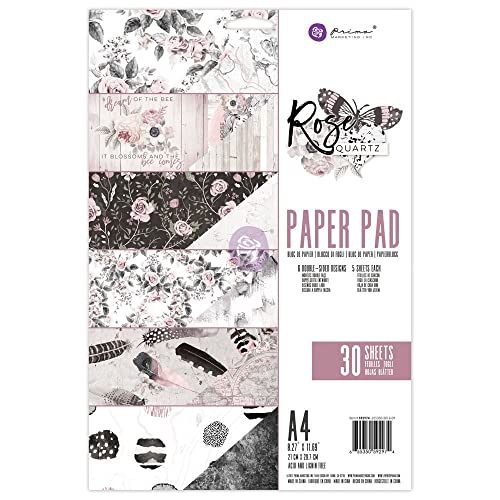 Prima Marketing A4 Paper Pad-Rose Quartz