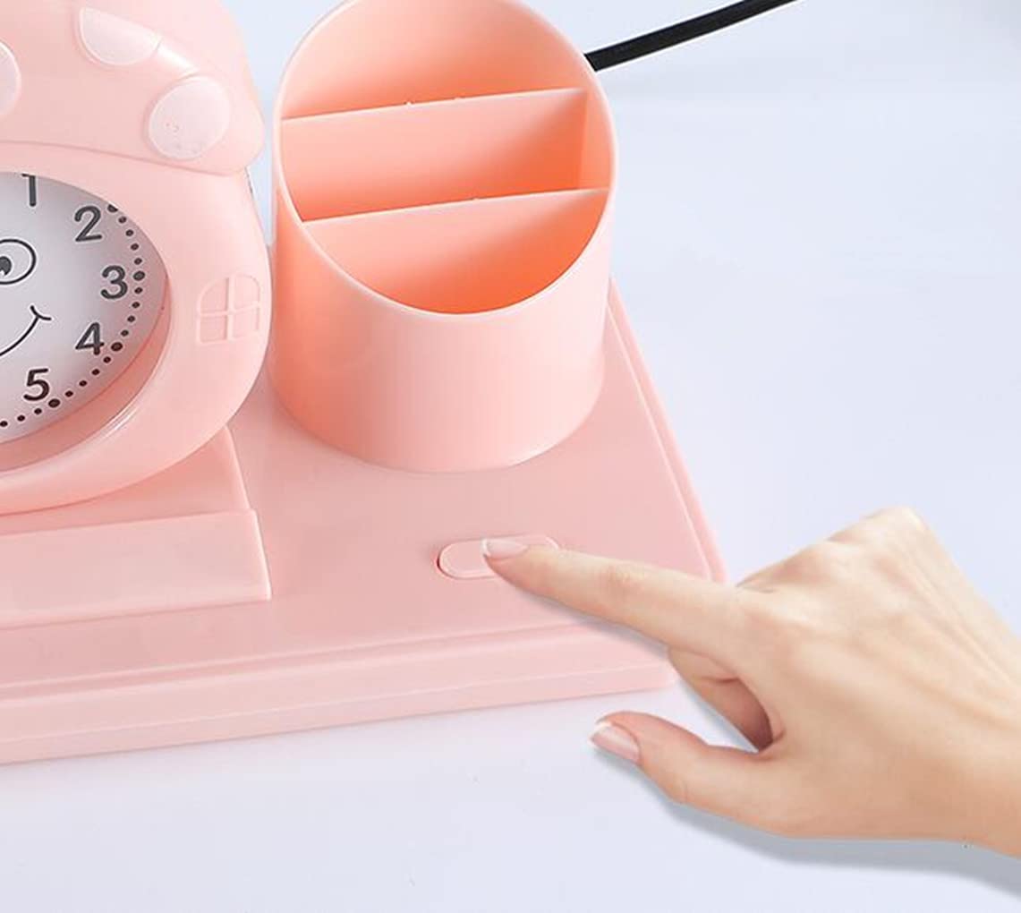 LED Schreibtischlampe Für Kinder - Verstellbar Mit 3 Farbtemperaturen & Augenschutz