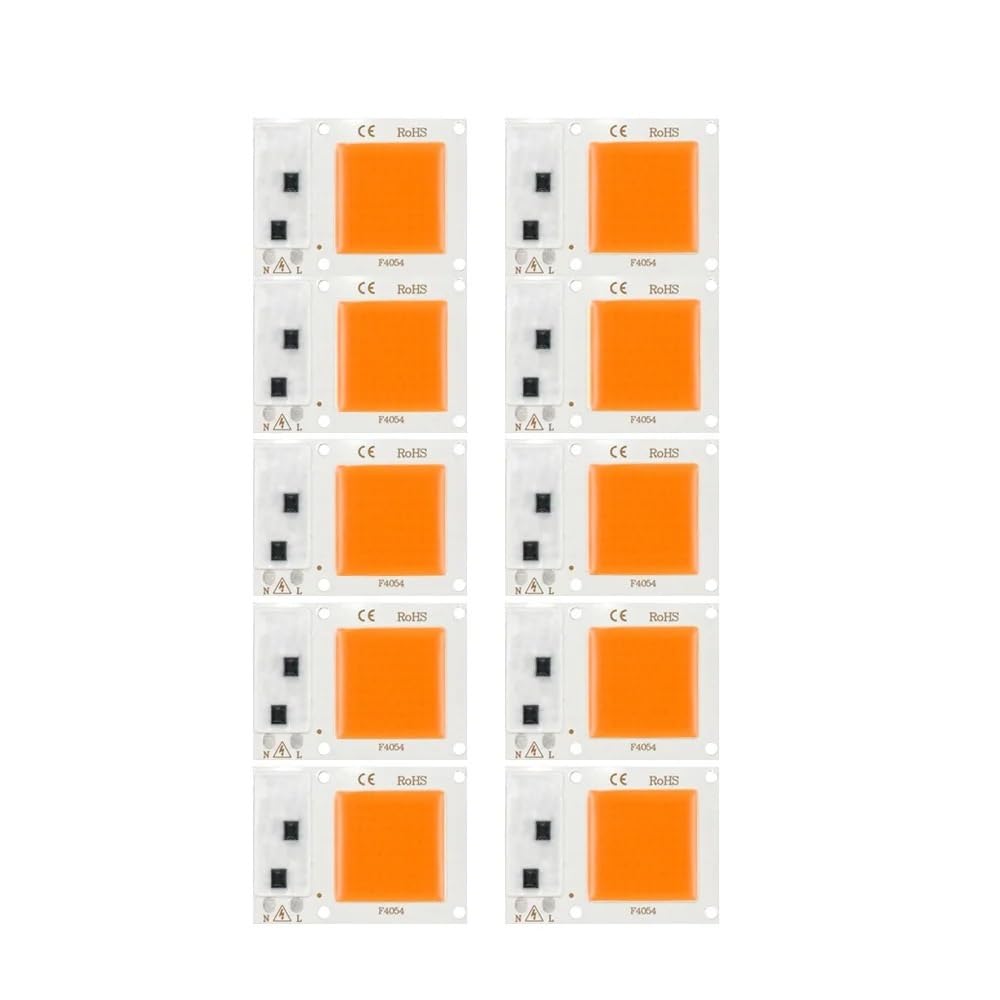 10PCS Grow Plant Light AC230V 30W LED COB phytolamp chip Full Spectrum