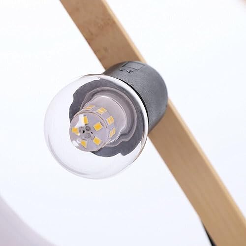 Miniatura 8 de Lámpara colgante rústica de ratán de bambú tejida a mano, jaula colgante de linterna de bambú narural, accesorios colgantes clásicos de ratán para