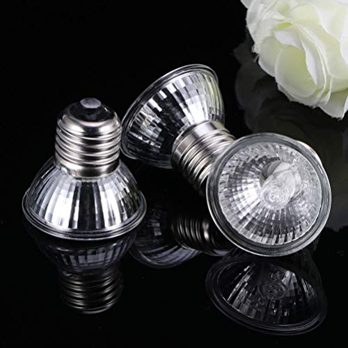 ULTECHNOVO Lâmpada de Réptil 75W Uvb + Uva3. 0 Lâmpadas Tartaruga Aquecendo-Se Ao Sol Réptil Lâmpada