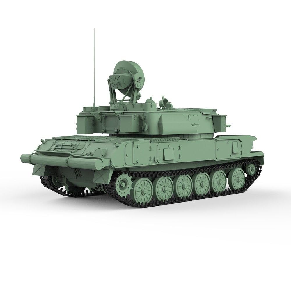 Zestaw modelarski radzieckiego pistoletu samobieżnego ZSU-23-4 Shilka