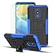 Numy LG Stylo 5 Case,LG Stylo 5+/Stylo 5V/Stylo 5 Plus Phone Case,w 2PCS HD Screen Protector,Dual Layer Shockproof,Protective Case,Attractive Tire Appearance-Blue