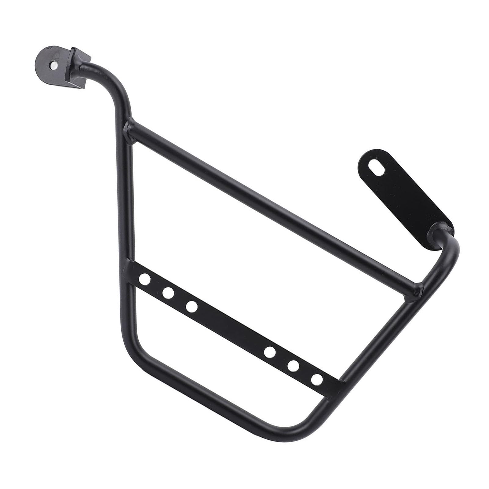 Pastel de Equipaje Lateral de la Motocicleta: Soporte de Soporte de Tubo de Hierro de 12 Mm Fuerte para V7 Stone Special, Classic Trofeo y (Izquierda: MV833 BBZJ)
