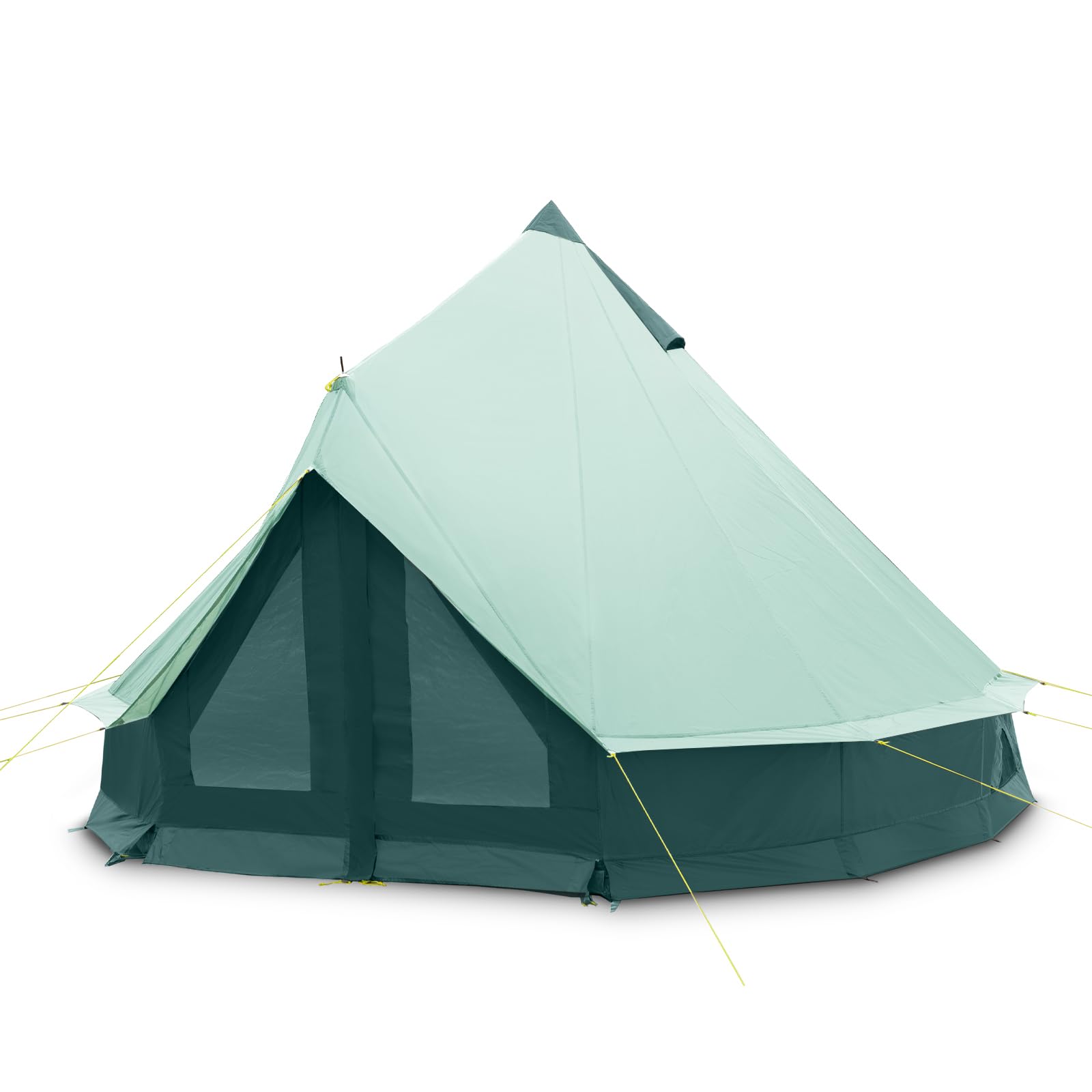 qeedo Bell Tipi - Tienda de campaña para Grupos o familias (tamaños 6, 8, 10, 12 Personas)