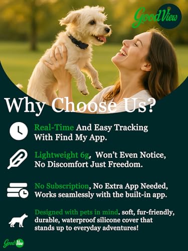 Traqueur de chien avec support et traceur d'animaux iOS temps réel