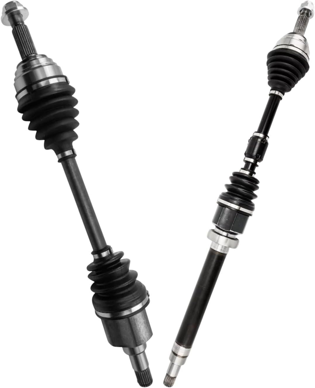 AutoShack Front CV Axle Shaft for Ford, Fiesta 2014-2018, FWD L3 1.0L L4 1.6L, Left and Right, Pair