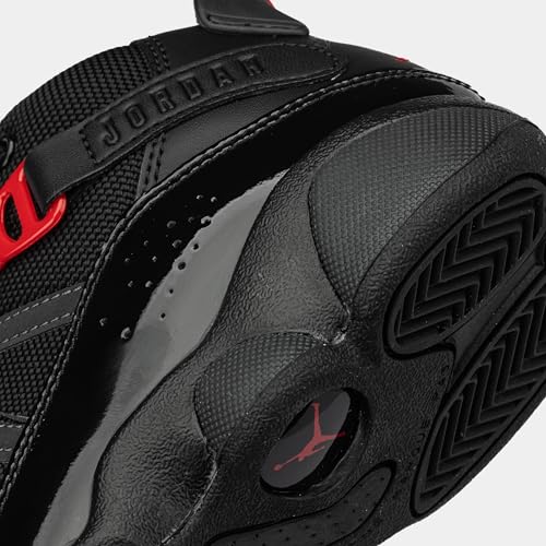 Nike 6 Rings Preschool Lifestyle Shoes (Black/Fire Red/Anthracite)3