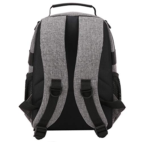 Borsa Reflex Zaino for macchina fotografica impermeabile, video, spalle, morbido e imbottito, treppiede, con copertura antipioggia, for uomo donna(Blue)