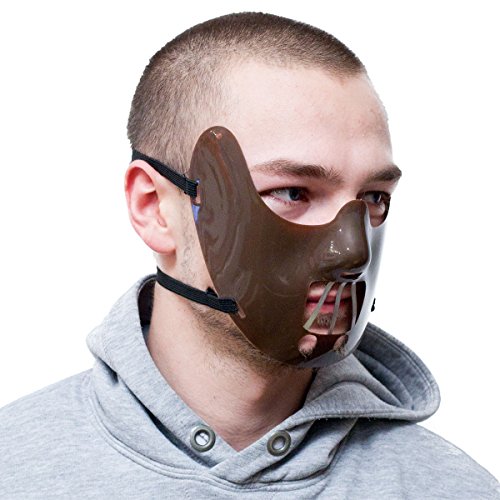 GOODS+GADGETS® Hannibal Lecter Maske - Psychopathen Horror Kostüm