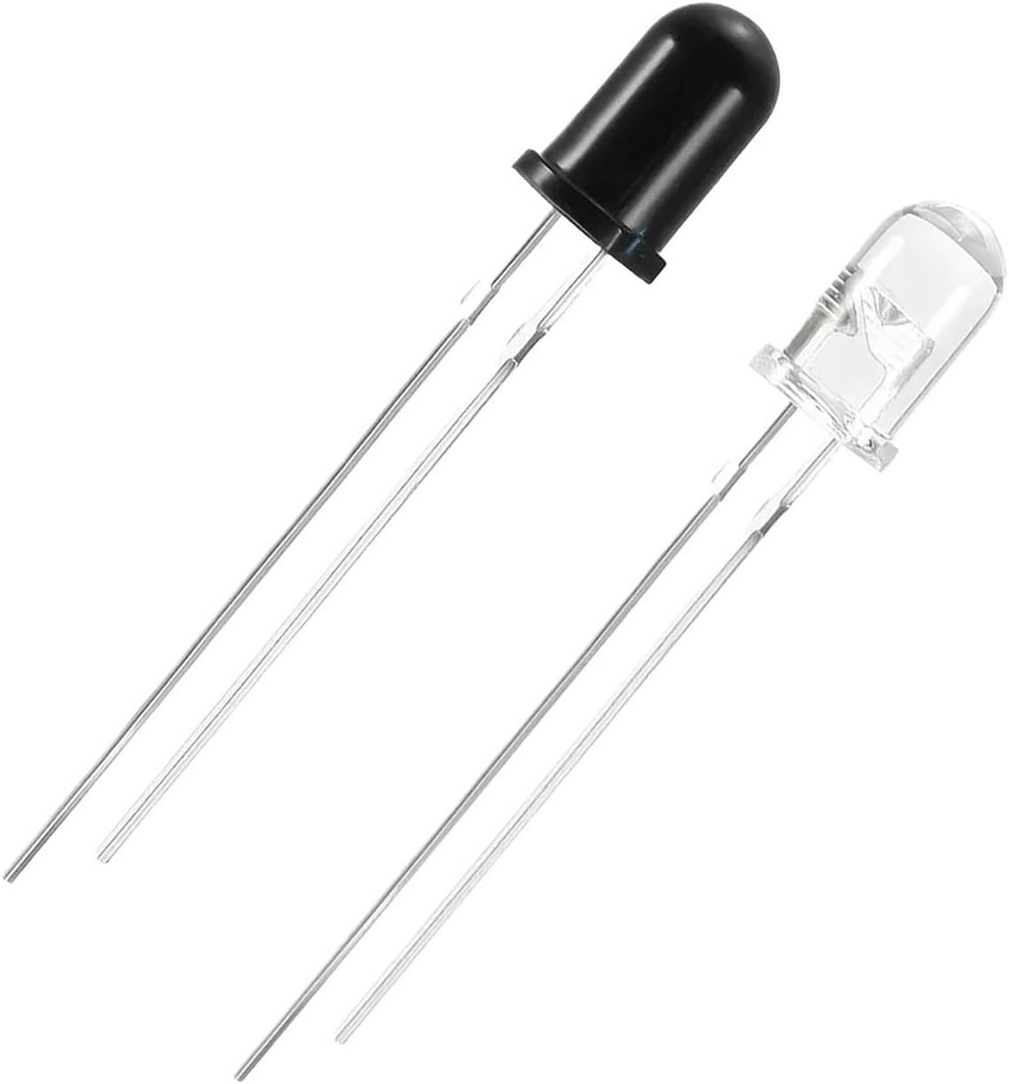 10 Set F5 F3 5mm 3mm 940nm LEDs Infrared Emitter & Receiver Diode 1.4-1.6V 20MA(3MM - 10 Set)