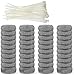 40 Pieces Lint Traps Stainless Steel (Never Rust) Washing Machine Lint Snare Traps, Washer Hose Lint Traps with 40 pcs Cable Ties
