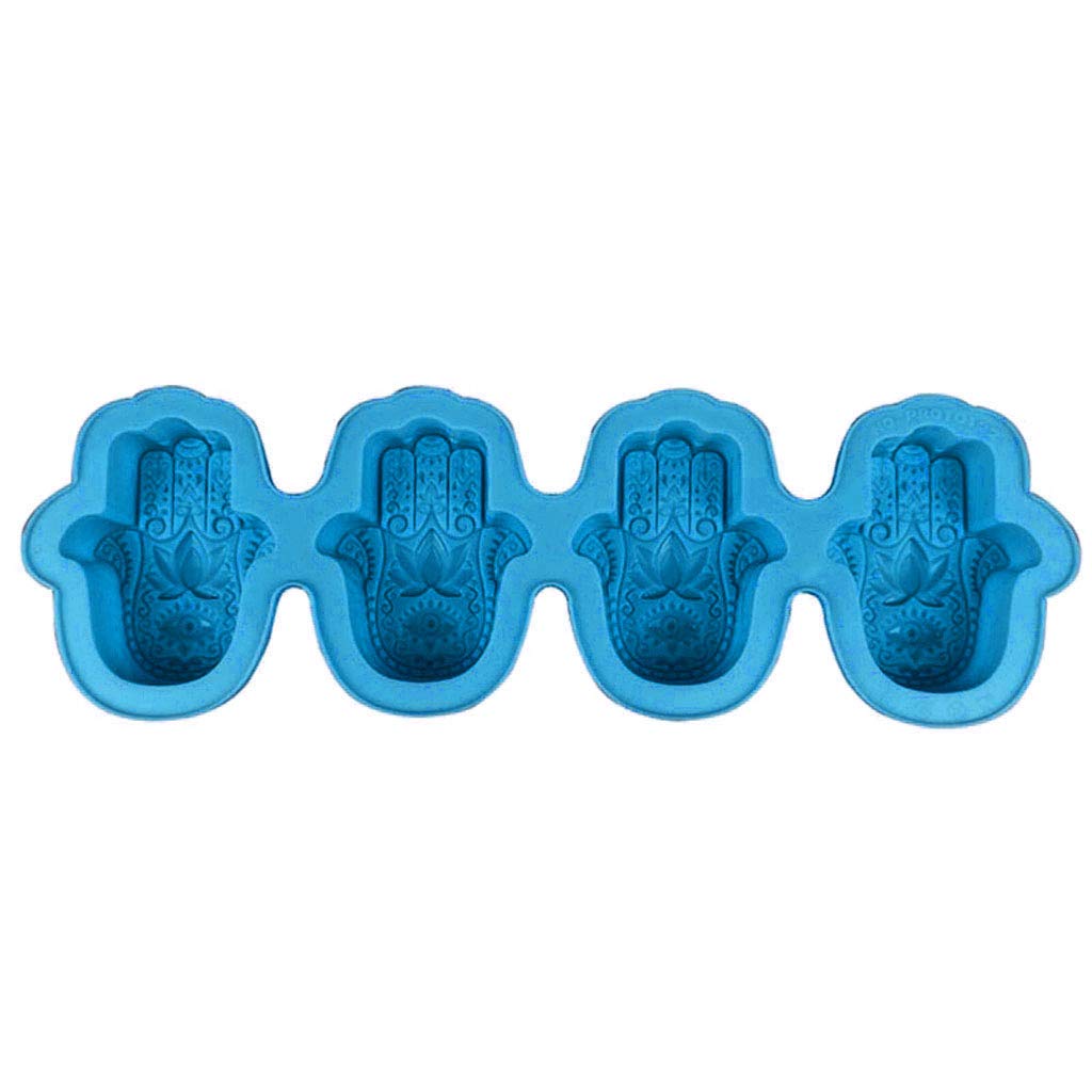 Silicone Mould for Resin Craft Making,Lotus Hamsa Hand Epoxy Resin Silicone Mold Hand of Fatima Candle Soap Molds Tool