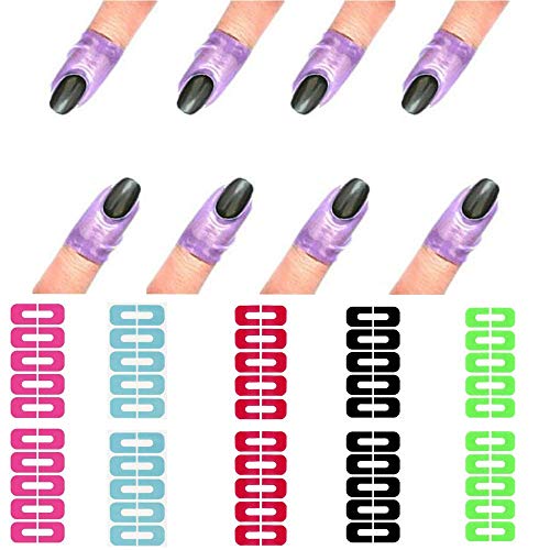 100 Patchs de protection cuticule, autocollants de protection vernis a ongles,remplace latex...