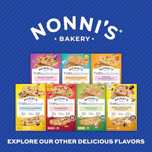Nonni's THINaddictives Almond Cranberry Thin Cookies, 6 Boxes (36ct) - image 6
