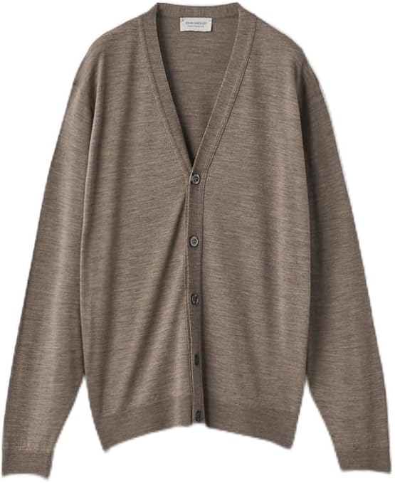 Amazon | [ジョンスメドレー] メンズカーディガン HALIN MUSHROOM