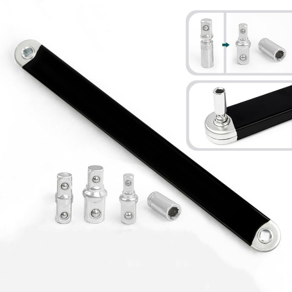 Lntyq Clé à Robinet 8 En 1 – Clé à Robinet Pour Espaces Restreints – Kit De Clés à Douille