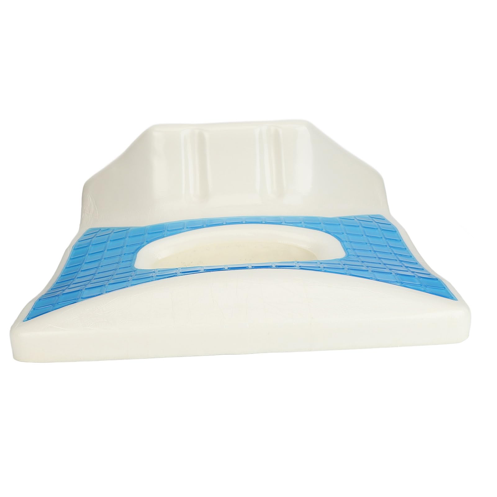 Cojín antiescaras, espuma viscoelástica con gel, alivio de presión, diseño hueco, funda lavable, postrado en cama, silla de ruedas, coxis, ciática, soporte
