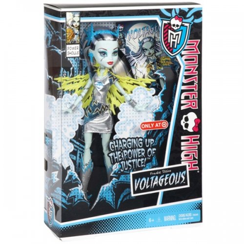 Amazon.co.jp: New Monster High Super Hero Frankie Stein Voltageous