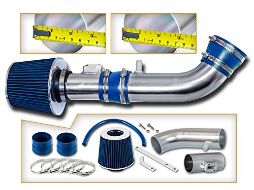 Rtunes Racing Short Ram Air Intake Kit + Filter Combo BLUE Compatible For 04-11 Ford Ranger / 04-09 Mazda B4000 4.0L V6