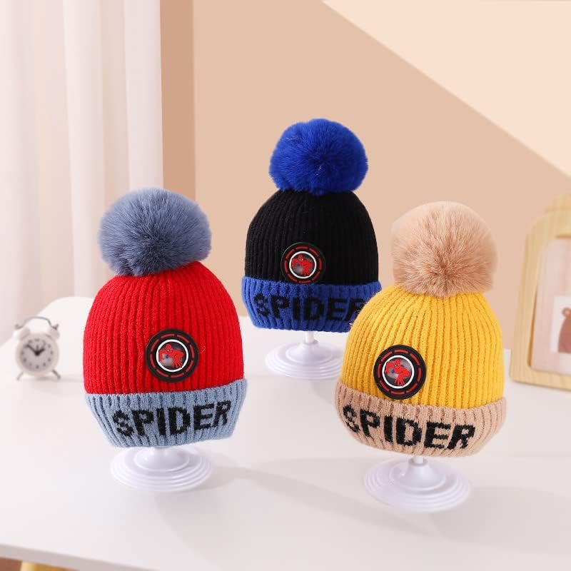 キャラクターのアイデアスパイダーマン毛糸の帽子保温ニット帽子供の男の子の帽子屋外 学校に行く 子供の冷たい帽子 赤ちゃん 防風 子供のウールの帽子 コールドプルーフ 02 秋と冬 50 54cm キャラクターのアイデアスパイダーマン毛糸の帽子保温ニット帽子供の男の子の帽子屋外 学校に行く 子供の冷たい帽子 赤ちゃん 防風 子供のウールの帽子 コールドプルーフ 02 秋と冬 50 54cm