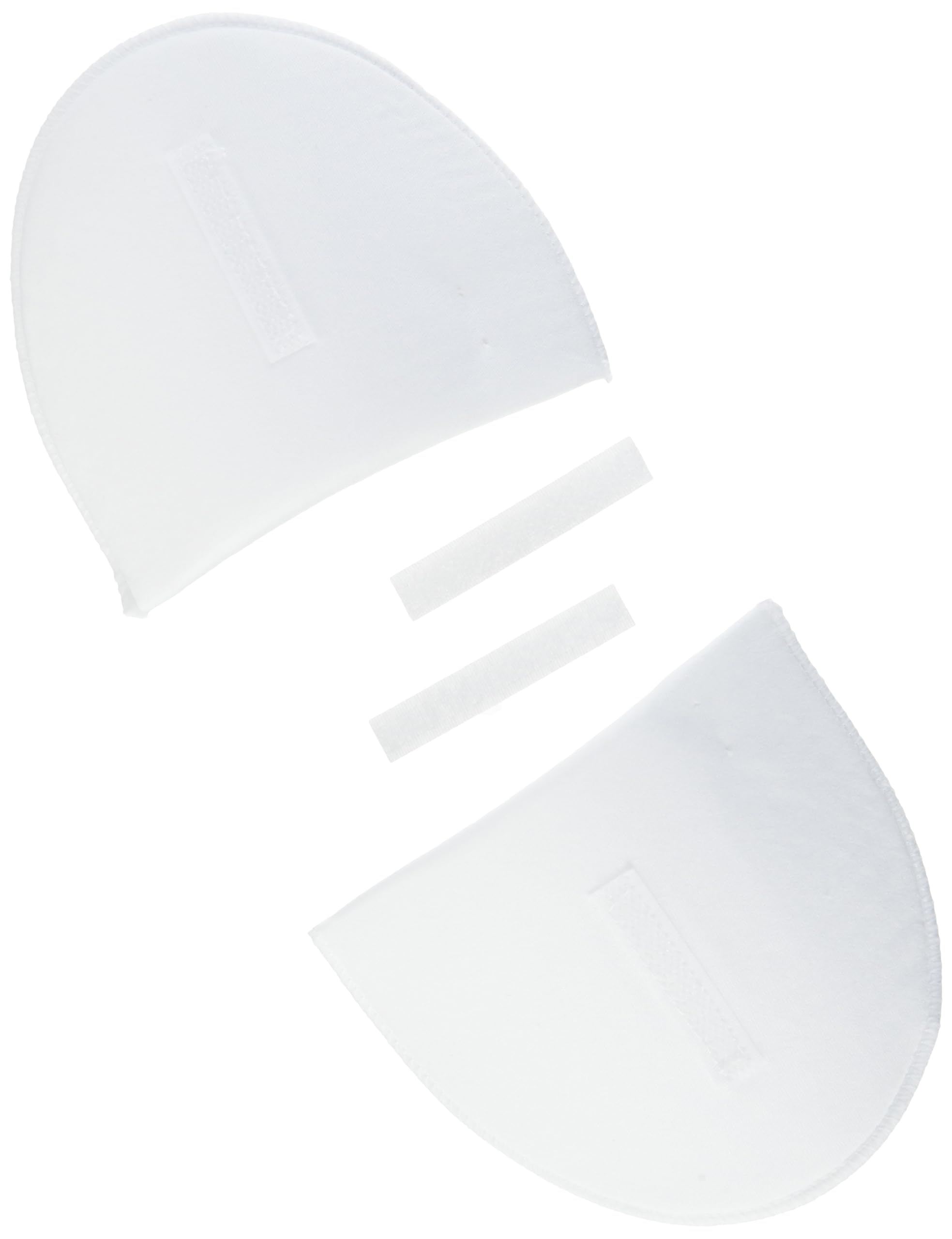 Prym Shoulder Pads Set-in with Hook and Loop Fastening White S, 125 x 100 x 12 mm, weiß, 2 Stück