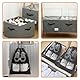 SITAKEGS Schuh-Aufbewahrungsbox, Schuh Organisator Container passt 12 Paare mit 2 Schuh-Taschen, Faltbare Aufbewahrungsbehälter für Schrank mit Zipable Clear Cover platzsparende Schuhe Halter