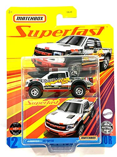 Matchbox Superfast #12 2010 Ford F-150 SVT Raptor miniatura 1