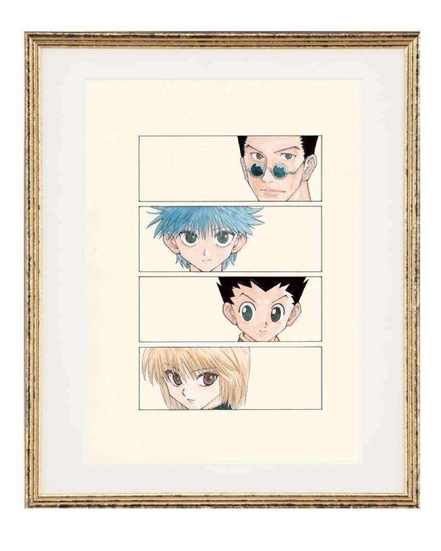 Amazon.co.jp: 冨樫義博展 ハンターハンター HUNTER×HUNTER 額装高精細  