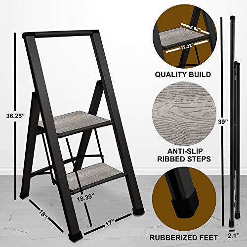 Sorfey Premium 2 Step Ladder, 2