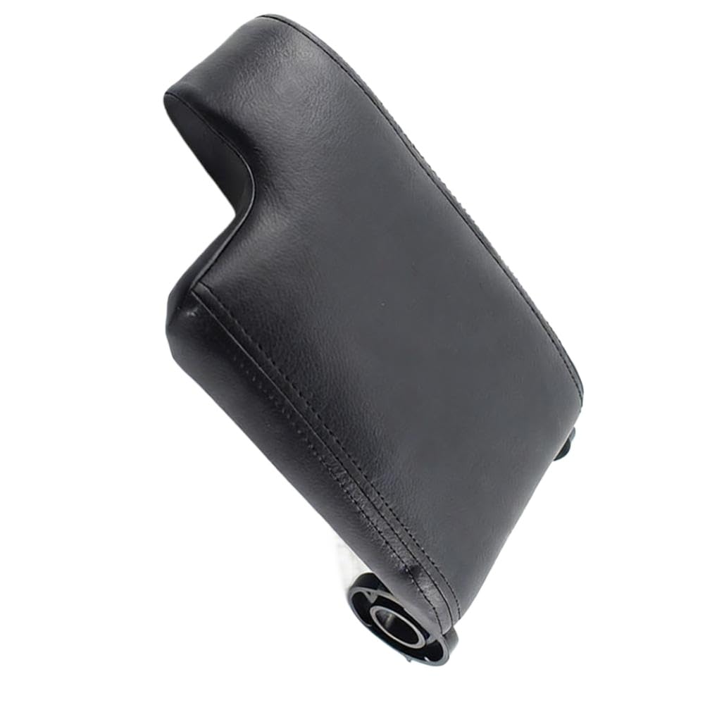 Zatbshwhy Onecolor Car Center Console Armrest Cover Lid Leather Black Compatible With 3 Series E46 1999 2004