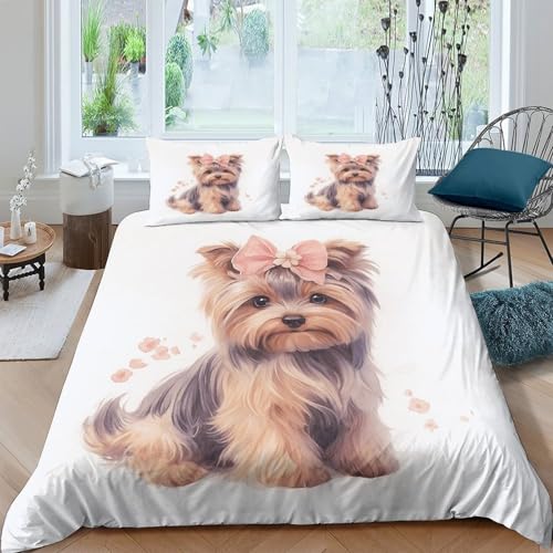 Parure de lit fermeture eclair 200x200cm pour lit double confortable - 4