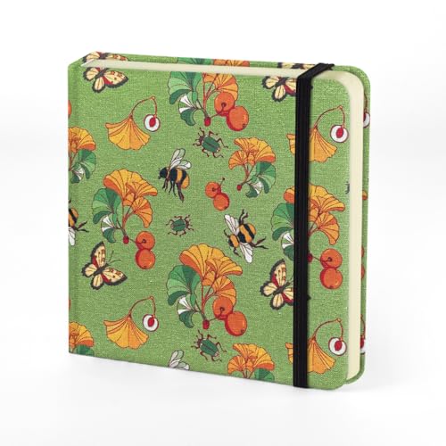 Mifuner 4.8x4.8in 80gsm Mini Notebooks Art Blank Pages Sketchbooks Travel