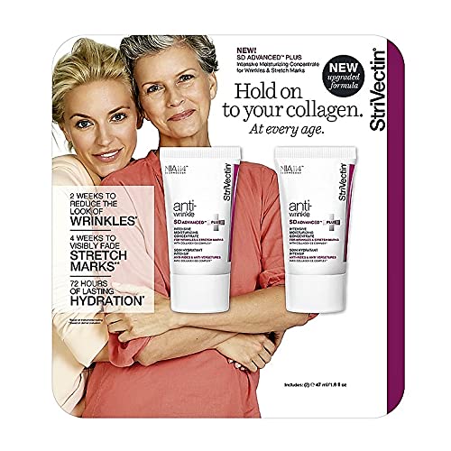 Vitamínicos, StriVectin Anti-wrinkle SD advanced Plus. Intensive Moisturizing Concentrate for wrinkes & stretch marks with collagen - CE Complex Incluye 2 envases de 47 ml /...