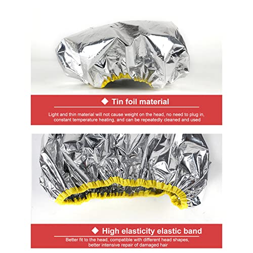 Touca de processamento reutilizável para cabelo touca de condicionamento profundo touca de coloração